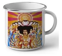Fabulous Mug en métal émaille Jimi Hendrix Axis Bold as Love Blanc G