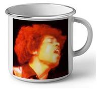 Fabulous Mug en métal émaille Jimi Hendrix Electric Ladyland Blanc G