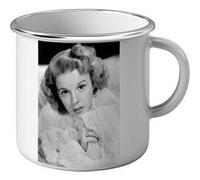Fabulous Mug en métal émaille Judy Garland 2 Lily Mars Blanc G