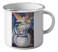 Fabulous Mug en métal émaille Le Voleur de Bagdad Affiche Cinéma Vintage Blanc G