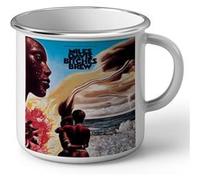 Fabulous Mug en métal émaille Miles Davis Bitches Brew Blanc G