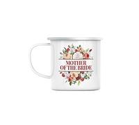 Fabulous Mug en Métal Emaillé Mother of the Bride Wedding Bride Flower Bouquet