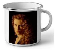 Fabulous Mug en métal émaille Nicole Kidman Portrait Blanc G