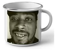 Fabulous Mug en métal émaille Ol' Dirty Bastard Rapper Wu Tang Clan Blanc G