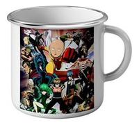 Fabulous Mug en métal émaille One Punch Man Anthologie Blanc G