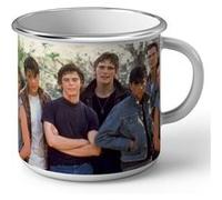 Fabulous Mug en métal émaille Outsiders Film Cinema Coppola 1983 Blanc G