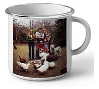 Fabulous Mug en métal émaille Paul McCartney et sa Famille Blanc G
