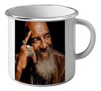 Fabulous Mug en métal émaille Richie Havens Chanteur 1 Blanc G
