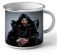 Fabulous Mug en métal émaille Snoop Dogg Trone Blanc G