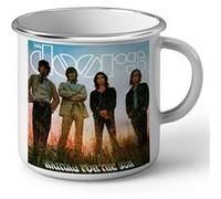 Fabulous Mug en métal émaille The Doors Jim Morrison Waiting For The Sun Blanc G