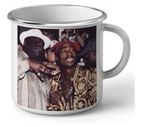 Fabulous Mug en métal émaille Tupac Shakur The Notorious Big Vintage Blanc G