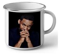 Fabulous Mug en métal émaille Will Smith Hollywood Blanc G