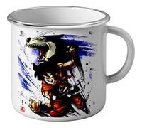 Fabulous Mug en métal émaille Yamcha Dragon Ball Blanc G