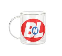 Fabulous Mug Verre Double Paroi - Buy N Large Geek Anime Film Science Fiction - Tasse a Cafe et The Isotherme 330ml Effet Suspendu Anti-Brulure Imprime en France