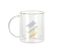 Fabulous Mug Verre Double Paroi - Corintios 16:14 Bible Verse Spiritual Religious Quote - Tasse a Cafe et The Isotherme 330ml Effet Suspendu Anti-Brulure Imprime en France