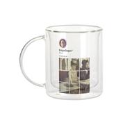 Fabulous Mug Verre Double Paroi - Edgar Degas Réseaux Sociaux Peinture Peintre Impressionisme - Tasse a Cafe et The Isotherme 330ml Effet Suspendu Anti-Brulure Imprime en France