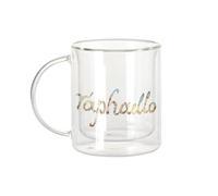 Fabulous Mug Verre Double Paroi - Raphael Signature Peintre Artiste Renaissance Architecture Peinture Baroque - Tasse a Cafe et The Isotherme 330ml Effet Suspendu Anti-Brulure Imprime en France
