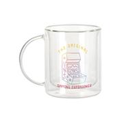 Fabulous Mug Verre Double Paroi - The Original Gaming Experience Arcade Jeux Video Game Retro Gaming - Tasse a Cafe et The Isotherme 330ml Effet Suspendu Anti-Brulure Imprime en France