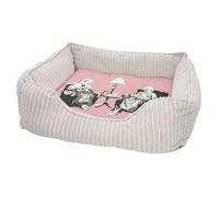 Fabulous Panier pour Chien et Chat Rembourré - Banksy Mamie Punks Not Dead Thug for Life - Lit Confortable avec Coussin Déhoussable et Lavable Couchage Moelleux Imprimé en France Base Antidérapante