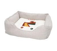 Fabulous Panier pour Chien et Chat Rembourré - China is Calling Me Great Wall Heritage - Lit Confortable avec Coussin Déhoussable et Lavable Couchage Moelleux Imprimé en France Base Antidérapante
