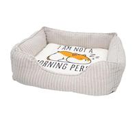 Fabulous Panier pour Chien et Chat Rembourré - I Am Not a Morning Person Hamster Pets - Lit Confortable avec Coussin Déhoussable et Lavable Couchage Moelleux Imprimé en France Base Antidérapante