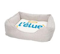 Fabulous Panier pour Chien et Chat Rembourré - L'élue Princesse Reine Ange - Lit Confortable avec Coussin Déhoussable et Lavable Couchage Moelleux Imprimé en France Base Antidérapante