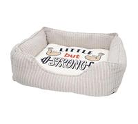 Fabulous Panier pour Chien et Chat Rembourré - Little But Strong Dumbbells Muscle Workout - Lit Confortable avec Coussin Déhoussable et Lavable Couchage Moelleux Imprimé en France Base Antidérapante