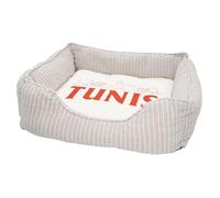Fabulous Panier pour Chien et Chat Rembourré - Tunis Minimalist Tunisie Voyage Vintage - Lit Confortable avec Coussin Déhoussable et Lavable Couchage Moelleux Imprimé en France Base Antidérapante