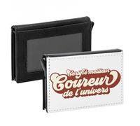 Fabulous Porte-Cartes Automatique Anti-RFID - Certifié Meilleur Coureur de l'univers Course à Pied Vélo Marathon - Portefeuille Intelligent avec Ejection Rapide des Cartes Etui Securise Aluminium et