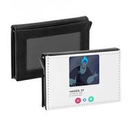Fabulous Porte-Cartes Automatique Anti-RFID - Hades Hell Social Network Meeting Love - Portefeuille Intelligent avec Ejection Rapide des Cartes Etui Securise Aluminium et Similicuir Imprime en France