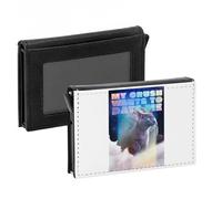 Fabulous Porte-Cartes Automatique Anti-RFID - My Crush Wants to Date Me Collage Vintage Illustration Art Humour Parodie Animal - Portefeuille Intelligent avec Ejection Rapide des Cartes Etui Securise