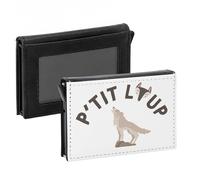 Fabulous Porte-Cartes Automatique Anti-RFID - P'tit Loup Animal Sauvage Nature - Portefeuille Intelligent avec Ejection Rapide des Cartes Etui Securise Aluminium et Similicuir Imprime en France