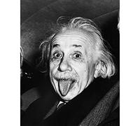 Fabulous Poster Affiche Albert Einstein Tire La Langue(42x54cmB)