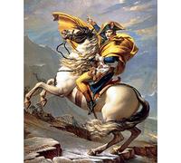 Fabulous Poster Affiche Bonaparte Franchissant Le Grand Saint Bernard Napoleon France(42x52cmB)