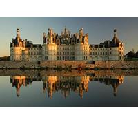 Fabulous Poster Affiche Chateau de Chambord Vue Frontale Renaissance France