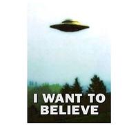 Fabulous Poster Affiche I Want To Believe(42x60cmB)