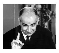 Fabulous Poster Affiche Louis De Funes Une Point D Humour Acteur Francais Legende(50x59cmB)