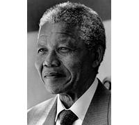Fabulous Poster Affiche Nelson Mandela Portrait Militant Droits Humains Afrique du Sud
