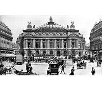 Fabulous Poster Affiche Opera Garnier Paris 1900 Photo Rare Vintage Ancien