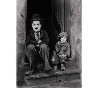 Fabulous Poster Affiche Photo de Star Célébrité Charlie Chaplin Acteur Vieux Cinéma Original 1 91x121cm