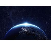 Fabulous Poster Affiche Terre Vue de l'Espace Planete Soleil Astronomie Europe