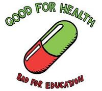 Fabulous Poster Akira good for health bad for education (91 cm x 93 cm) G