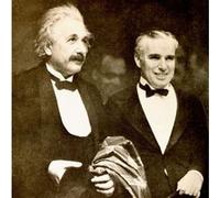 Fabulous Poster Albert einstein et charlie chaplin (30x31cm) G