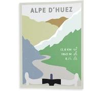 Fabulous Poster Alpe d'huez cyclisme (42cm x 59cm) G