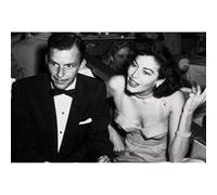 Fabulous Poster Ava gardner et frank sinatra acteurs (30x45cm) G