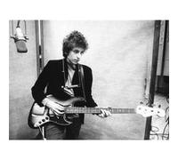 Fabulous Poster Bob dylan jeune basse electrique (42cm x 56cm) G