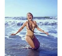 Fabulous Poster Carrie fisher bikini plage star wars (31cm x 33cm) G