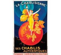 Fabulous Poster Chablis chablissienne affiche vintage alcool (30 cm x 47 cm) G