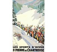 Fabulous Poster Chartreuse montagnes france poster vintage (31cm x 50cm) G
