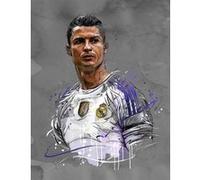 Fabulous Poster Cristiano ronaldo madrid artwork (31cm x 40cm) G